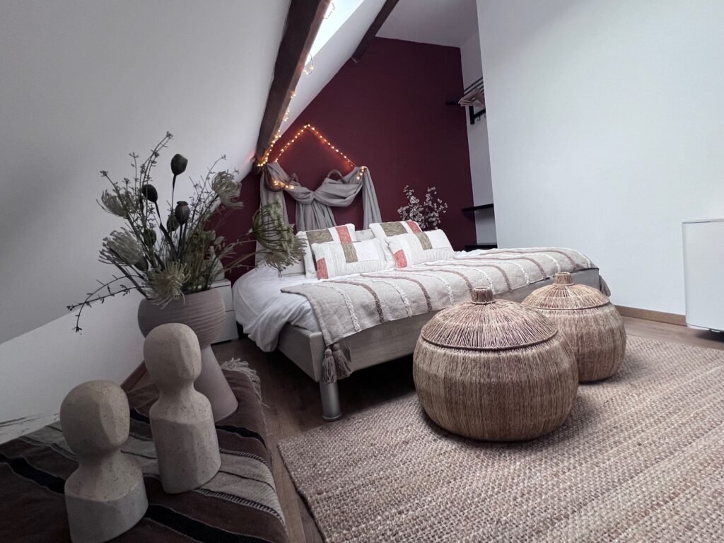 Saphir - Chambre avec lit double et ambiance romantique